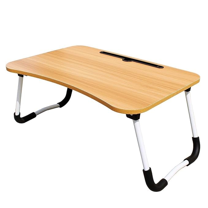 (Refurbished) GoRogueStud Foldable Wooden Mini Lapdesk for Couch, Sofa Bed, Study Tray Table Stand for Writing (Beige) (B0DD3G4VHQ) Amazon Price History, Amazon Price Tracker