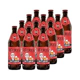 Hertl Opa’s Liebling Kellerbier aus der Braumanufaktur Hertl | | 6L (12 x 0,5L Flaschen) | Fränkischer Biergenuss im Kasten | 4.8% vol