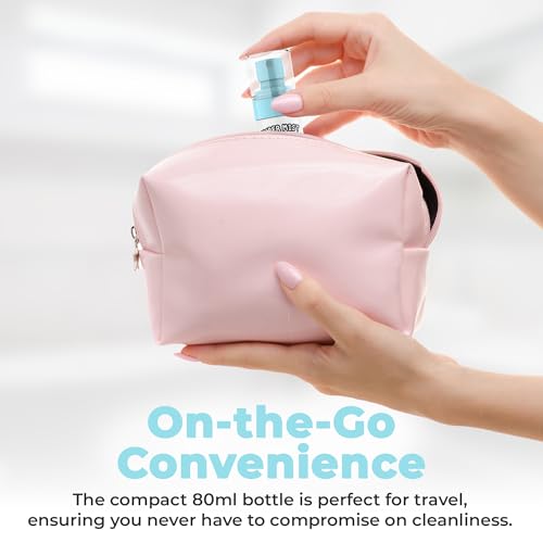 toilet paper spray 27 fl oz300 wipes cleansing amp soothing flushable wipes alternative - witch hazel aloe vera amp peppermint essential oil - travel size