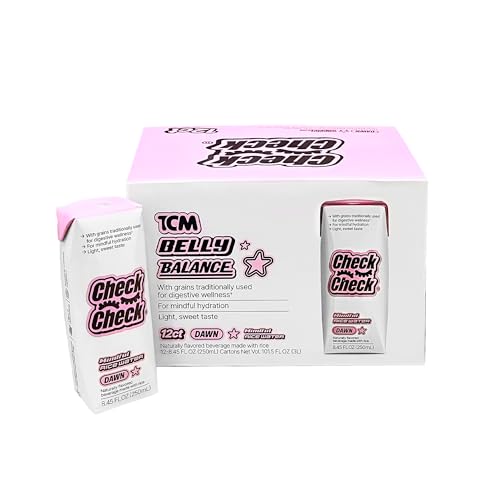 CheckCheck Prebiotic Rice Water, Dawn Flavor - TCM Inspired Healthy Gut ...