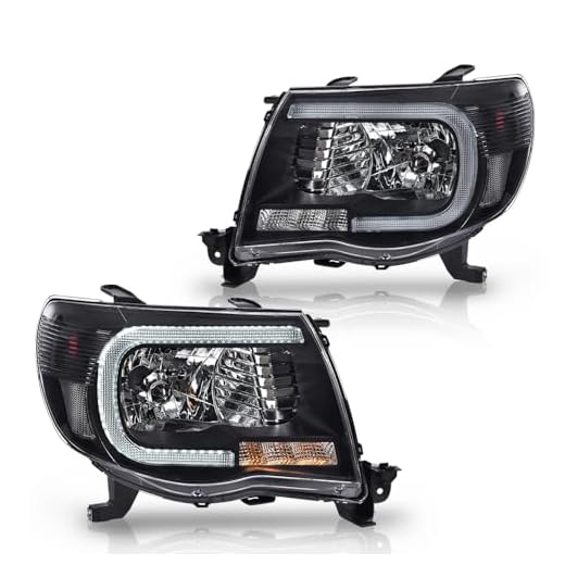 G‑PLUS DRL Tube Halo Projector Headlights