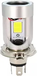 Lampada Led H4 Moto Farol 6500k Moto Universal Angel Eyes