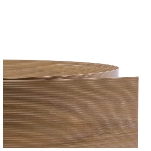 Zaundirekt Mr.Caramel Premium Sichtschutzstreifen I ABM. 2525 x 190mm I HART PVC I Windschutz I Sichtschutz I Made IN Germany