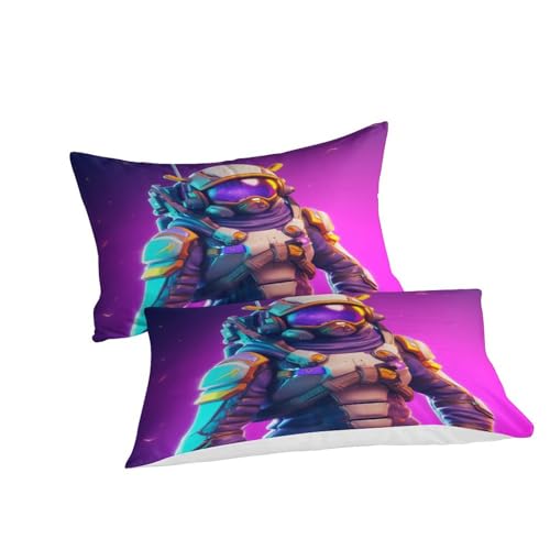 Parure de lit 3D astronaute housse de couette microfibre 200x200