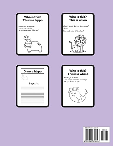 The Animal Family Who Is Who Coloring Book Part 2: Discover And Learn Animals: Easy Educational Colo