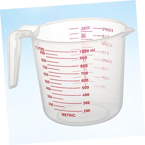 Mikinona 3 Pçs Medidas Do Copo De Medição Copos De Escala De Medição Claros 250Ml Jarro De Medição F