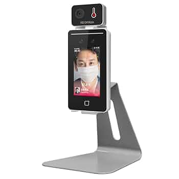 アイリスオーヤマ サーマルカメラ  非接触式検知器  IRC-F341SG-C IRIS OHYAMA サーマルカメラ 非接触 温度測定 顔認証 AI AI