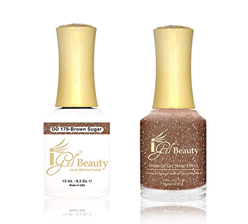 iGel - Esmalte de uñas en gel 100% puro Brown Sugar miniatura 1