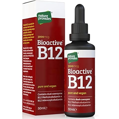 Nature Provides Bioactive B12 Liquid Drops Cover