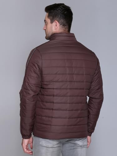 Image of RARE TIMES Men Puffer Jacket | Padded Jacket | Quilted Jacket | Trendy Winter Full Sleeve with Zipper Pocket Jacket (Pack of 1)