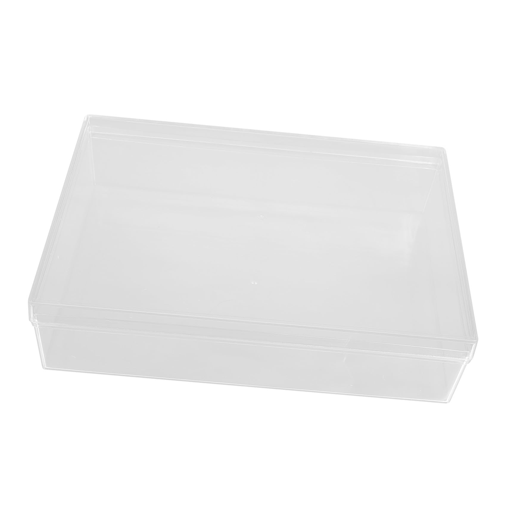 Große Aufbewahrungsbox Aus Transparentem Kunststoff Mit Deckel Rechteckiger Organizer Für Geschenkverpackung Multifunktionale Aufbewahrung Für Kosmetik Und Zubehör