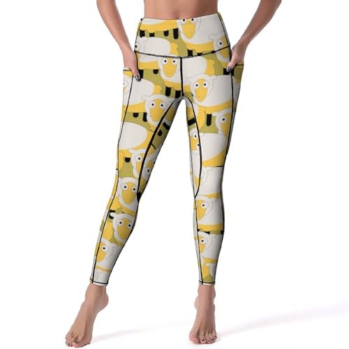 Pantalon de sport mouton de dessin animé : legging taille haute anti-glisse pour fitness S