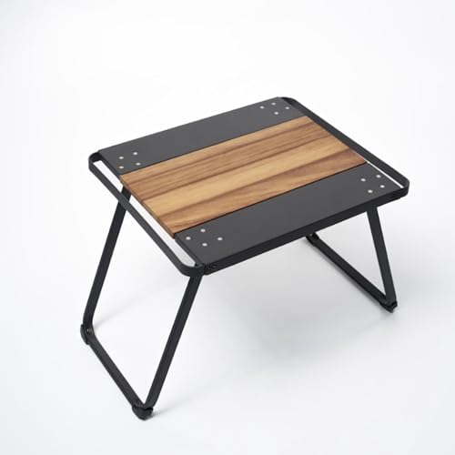 BLACKDEER 折りたたみIGTテーブル、 アルミニウム コンパクト 軽量 両側伸縮可能 収納バッグ付き、キャンプ/バーベキュー/ハイキング/ピクニックに適しています
