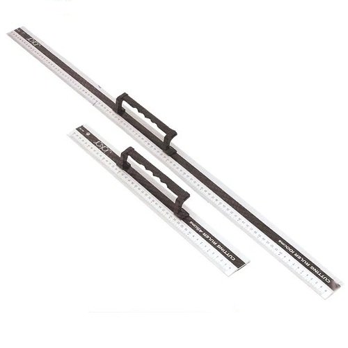 Cutting Ruler 100cm Metal Ruler with Handle- Jakar