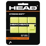 Muy buena absorción Head Xtremesoft Pack de Overgrip, Unisex Adulto, Amarillo, S