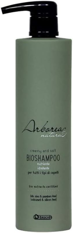 ARBOREA NATURA BIACRE 'nourishing moisturizing bioshampoo with dispenser 500 ml A3002