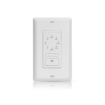 ECOELER 4-Hour Countdown Timer Switch, Single Pole Wall Light Switch Timer