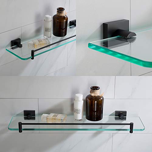 Kraus Ventus Bathroom Shelf, Matte Black Finish, Kea-17745Mb #TOP2