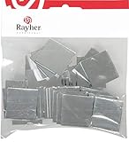 18 Rayher - 14548606 - Spiegelmosaik, selbstklebend., 3x3cm, SB-Btl 45Stü