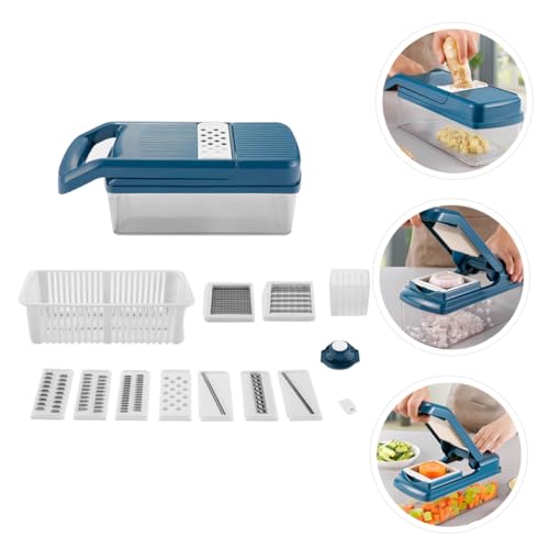 Set cortador y rallador multifuncional para verduras 1 pieza miniatura 6