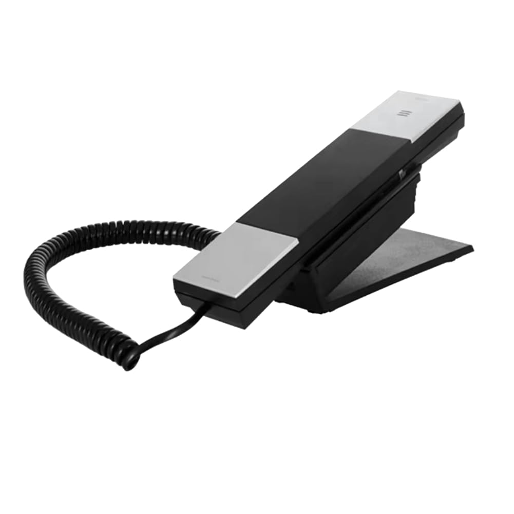 Teléfono Fijo de Lujo para Habitación de Hotel, Estilo Europeo Americano, para Mesita de Noche, Miniteléfono de Pared.