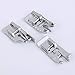 YRDQNCraft 3pcs Sewing Machine Presser Foot Set-1/4 inch Quilting Patchwork Presser Foot with Edge Guide,Stitch in Ditch Foot/Professional Overcast Presser Foot for Low Shank Singer, Brother