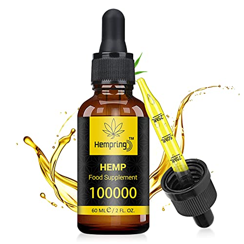 Natural Oil Premium High Strength Oil 100000mg 60ML Maximum Value Natural Supplement Vegan & Vegetarian Friendly