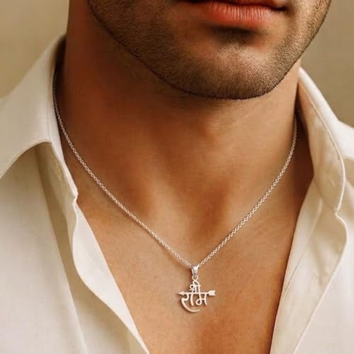 Image of Miss Highness 925 Sterling Pure Silver Pendant for Men & Women, Religious Pendants, Without Chain, Silver Jewellery with Authenticity Certificate, Birthday, Anniversary, Gift for Husband and Boyfriend