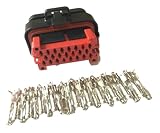770680-1 23-pin automotive female connector kit for vehicle electrical systems