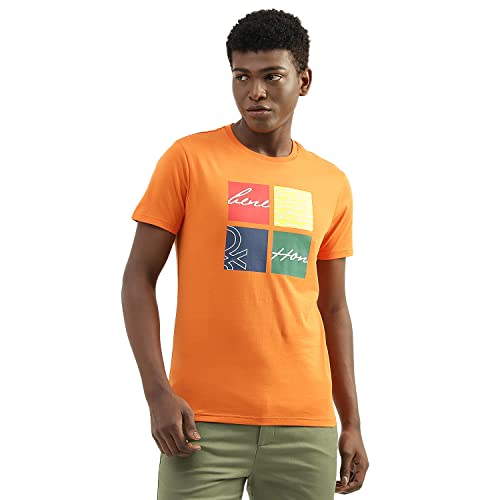 Image of United Colors of Benetton Men's Cotton Regular Fit Polo T-Shirt