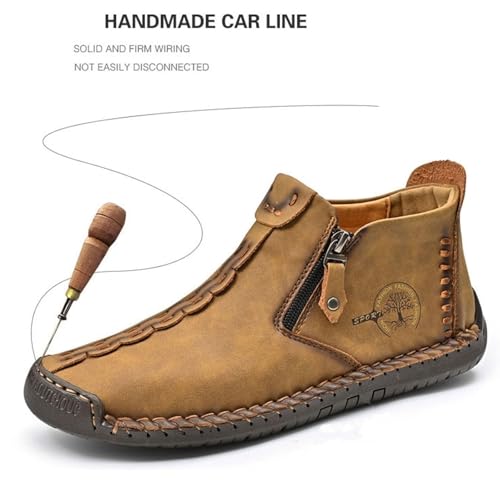 Phanile Mens Shoes, Men's Arch Support & Breathable and Light & Non-Slip Shoes, Waterproof Orthopedic Sneakers4