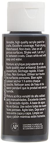 apple barrel acrylic paint in assorted colors 2 ounce 20504 black