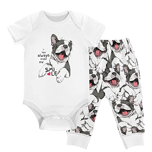 Image of vvfelixl Baby Bodysuits Pants Sets Gnome Mushroom Short Sleeve Baby Clothes for Boys Girls 3M