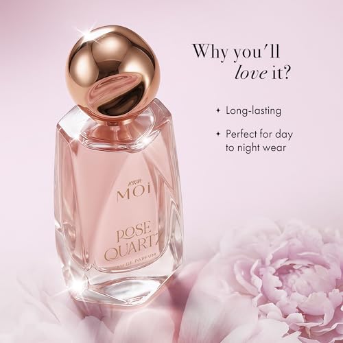 Image of Nykaa Rose Quartz EDP 50ml | Floral Musk Scent for Women | Tuberose, Musk Soft Fragrance | Long-Lasting Everyday & Evening Scent | Luxury Elegant | Best Gift for Her