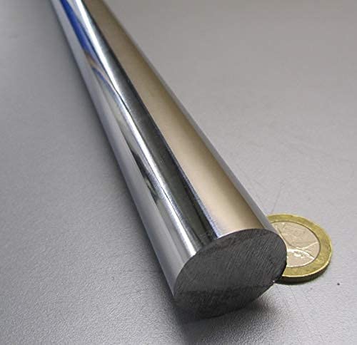 Chrome Plated 1045 Carbon Steel Shaft 1.125" (1-1/8") Diameter x 18" Long 1 pc