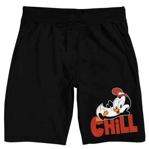 Bioworld Chilly Willy Chill Men's Black Sleep Pajama Shorts