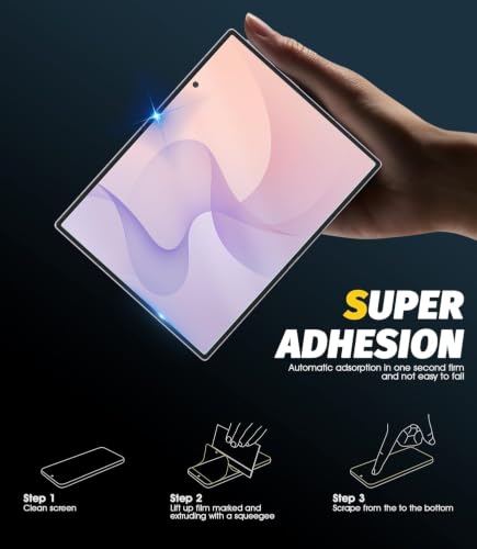Image of Unbreakable Set Front & Back Membrane Screen Protector Compatible For Samsung Galaxy Z Fold 8, 7.6 Inch | Hydrogel Membrane Ultra Smooth Touch, fingerprint working with installation kit