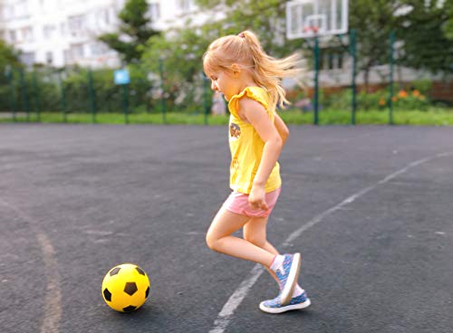 E-Deals - Pallone da calcio in gommapiuma, 17,5