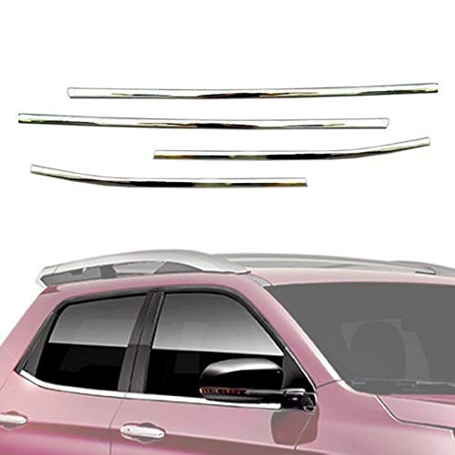 Kit Friso Pestana Cromada Para Janela Fiat Toro 2016 17 18 19 Modelo Volcano Original