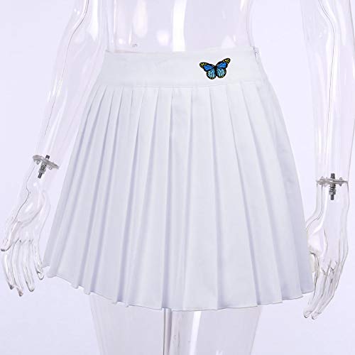 Saias femininas mini apertadas finas sexy Kawaii franzido corte alto saias femininas 2024, 0-U67 Bra