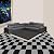 10Pcs Carpet Tiles for Floor 12-Inch Self Adhesive Squares Carpet Floor Tile DIY Flooring for Office,Kitchen, Dining Room, Bedrooms & Bathrooms (Black)