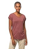T-Shirt Jack Wolfskin Damen Coral Coast T W T-Shirt Shortsleeve, Apple Butter, XXL