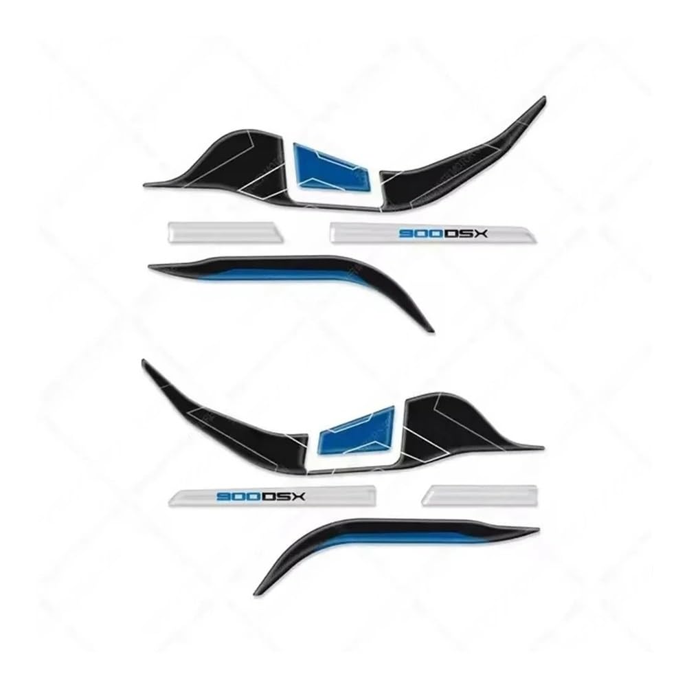 Kit autocollants protection en résine Valico 900DSX 2024 - 8
