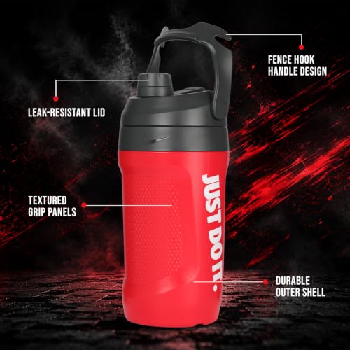 Image of Nike FUEL JUG 40 OZ CHUG - UNIVERSITY RED /ANTHRACITE /WHITE, 1.18 LITRE