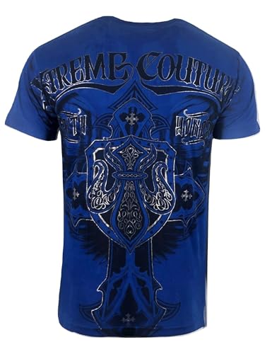 Xtreme Couture by Affliction Men's T-Shirt Lockdown Biker MMA2