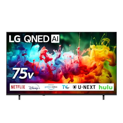 LG �t���e���r 75QNED70BJA 75V�^/4k�`���[�i�[����/�X�}�[�g�e���r/�l�b�g����Ή�/FILMMAKER MODE/2026�N���f��