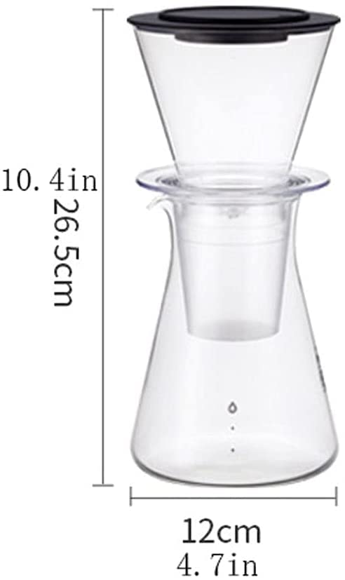 Cafetera de Sifón de Vidrio Resistente con 440 mL miniatura 2