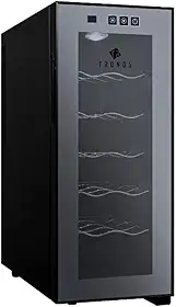 ADEGA CLIMATIZADA TOUCH 12 GARRAFAS TRONOS 127V