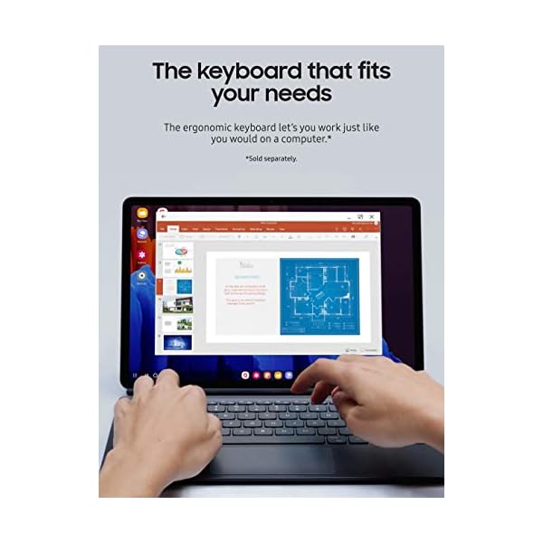 SAMSUNG-Galaxy-Tab-S7-5G-Tablet-LTEWiFi-Verizon-Mystic-Black-128-GB-2020-Model-US-Version-Warranty-SM-T978UZKAVZW SAMSUNG Galaxy Tab S7+ (5G Tablet) LTE/WiFi (Verizon), Mystic Black - 128 GB (2020 Model - US Version & Warranty) - SM-T978UZKAVZW