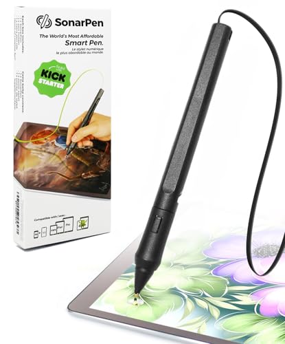 SonarPen - Pressure Sensitive Smart Stylus Pen with Palm Rejection and Shortcut Button...